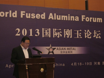 World Fused Alumina Forum 2013